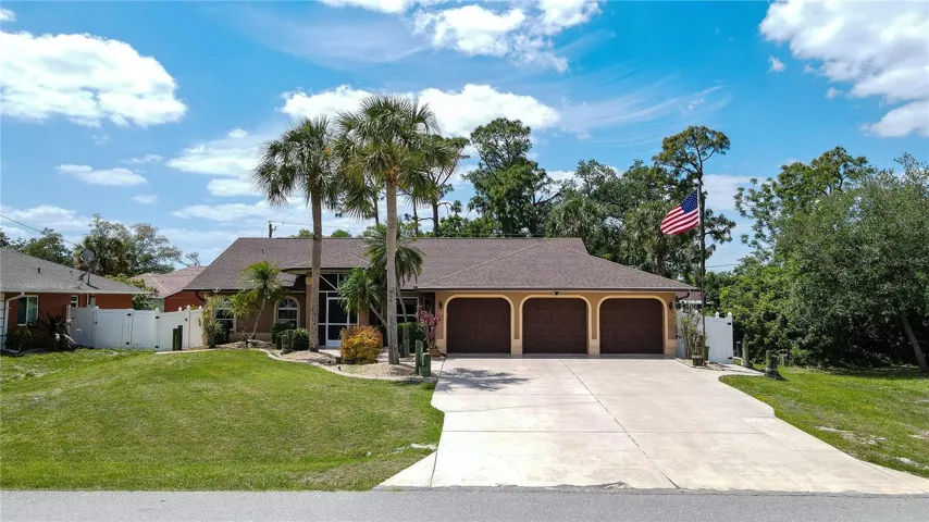 Great curb appeal.  Wide driveway.