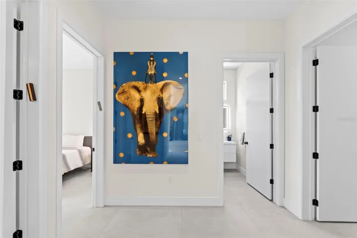 Hallway to Third and Fourth Bedrooms
