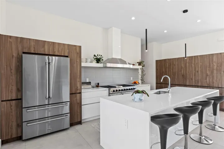 Sleek and Modern Kitchen