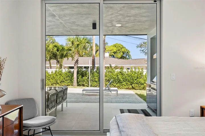 Sliding Doors From Second Suite To Pool and Lanai