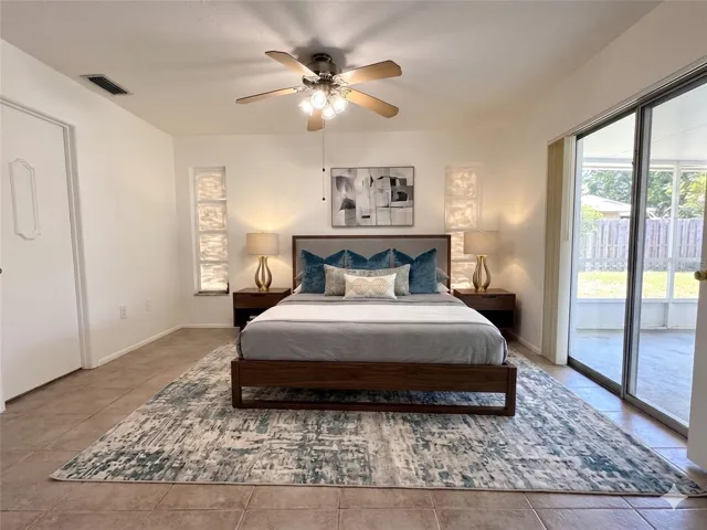 Master Bedroom Virtually staged