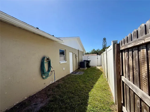side of the house