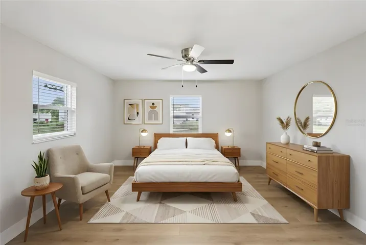 Primary Suite. Virtually Staged.