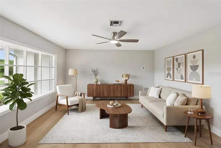 Living Room. Virtually Staged.