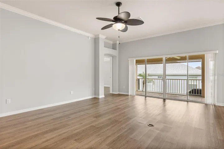 Over sized living area off of the lanai.
