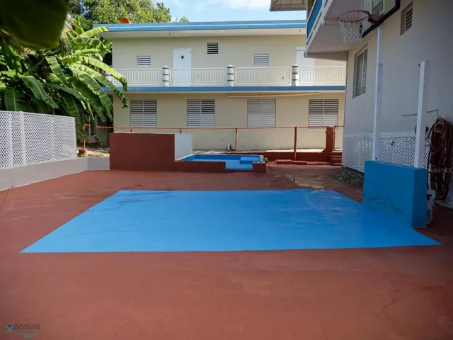 Outdoor Basketball Court