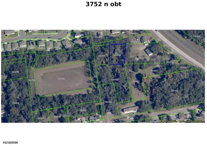 Main address with the old structure still on it. This parcel is .42 of an acre.
