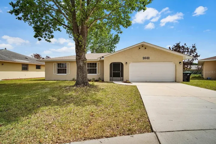 Fully renovated 3 bedroom home with a two car garage, centrally located in Orlando.