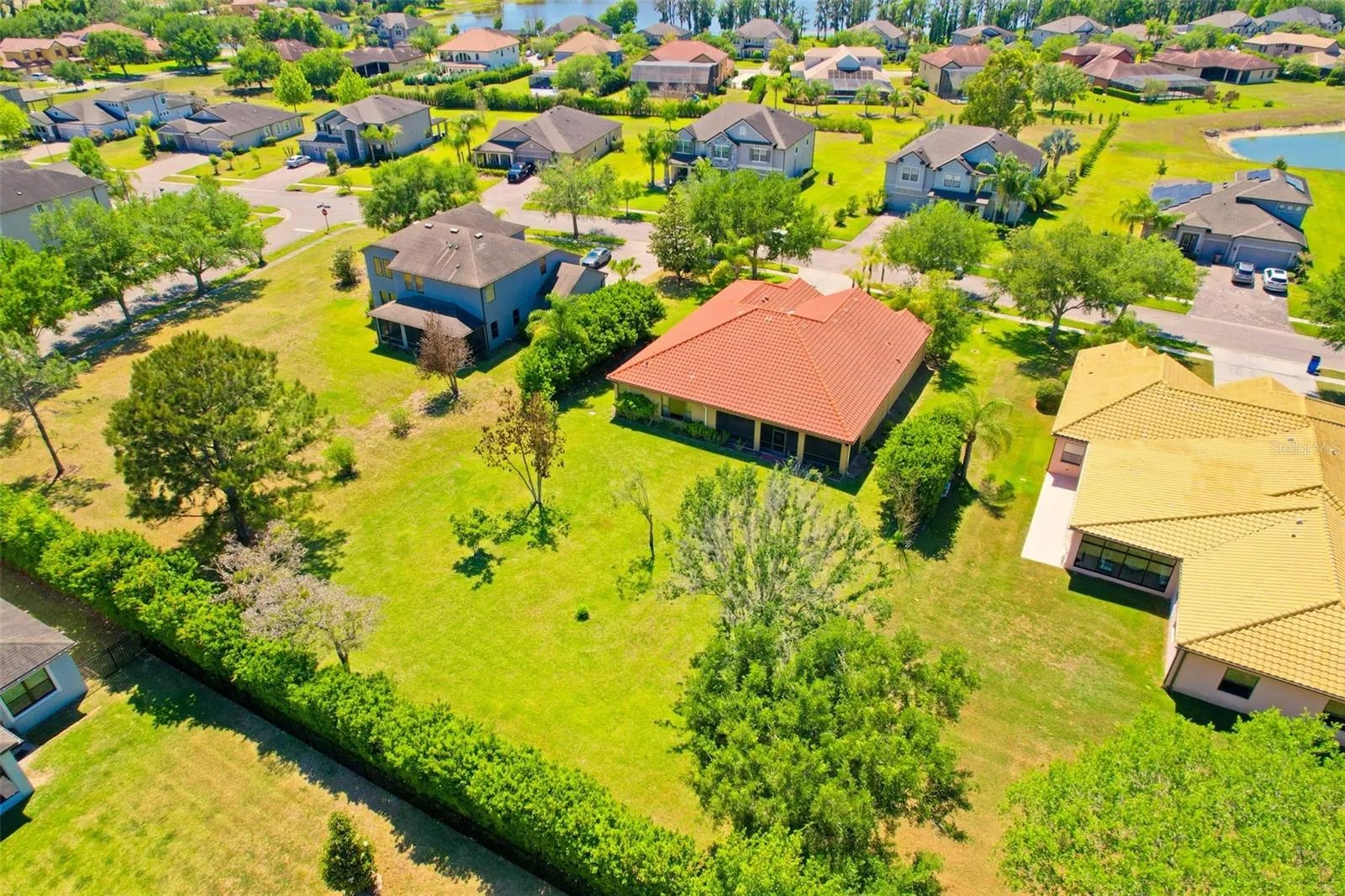 half-acre lot