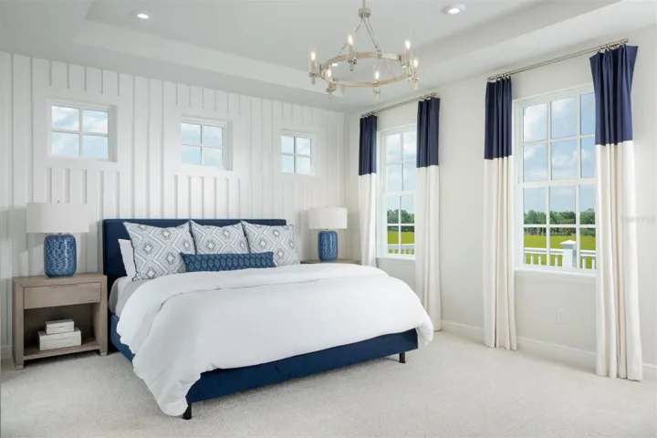 Island Village Hayden Model Primary Room