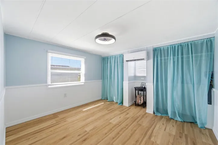 New floors, paint, fan
