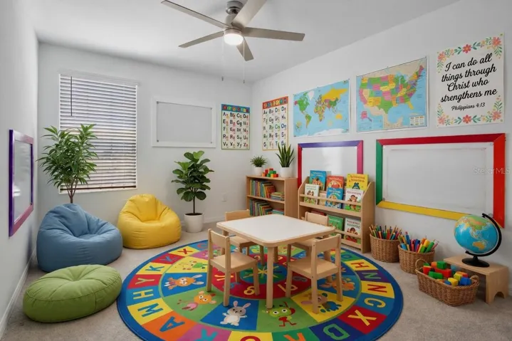 Virtual Staged school room