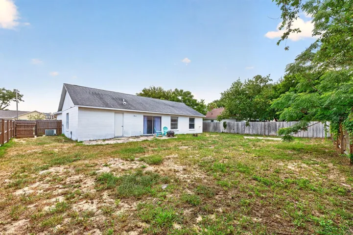Spacious .20 acre lot, fenced backyard.