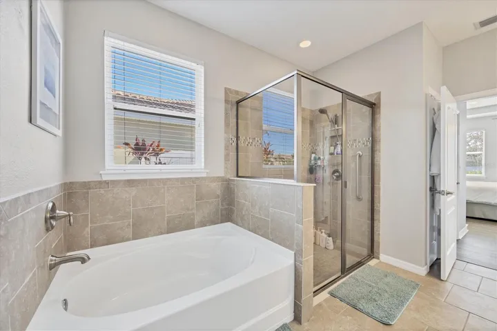 Spa-Like Bath with Walk-In Shower