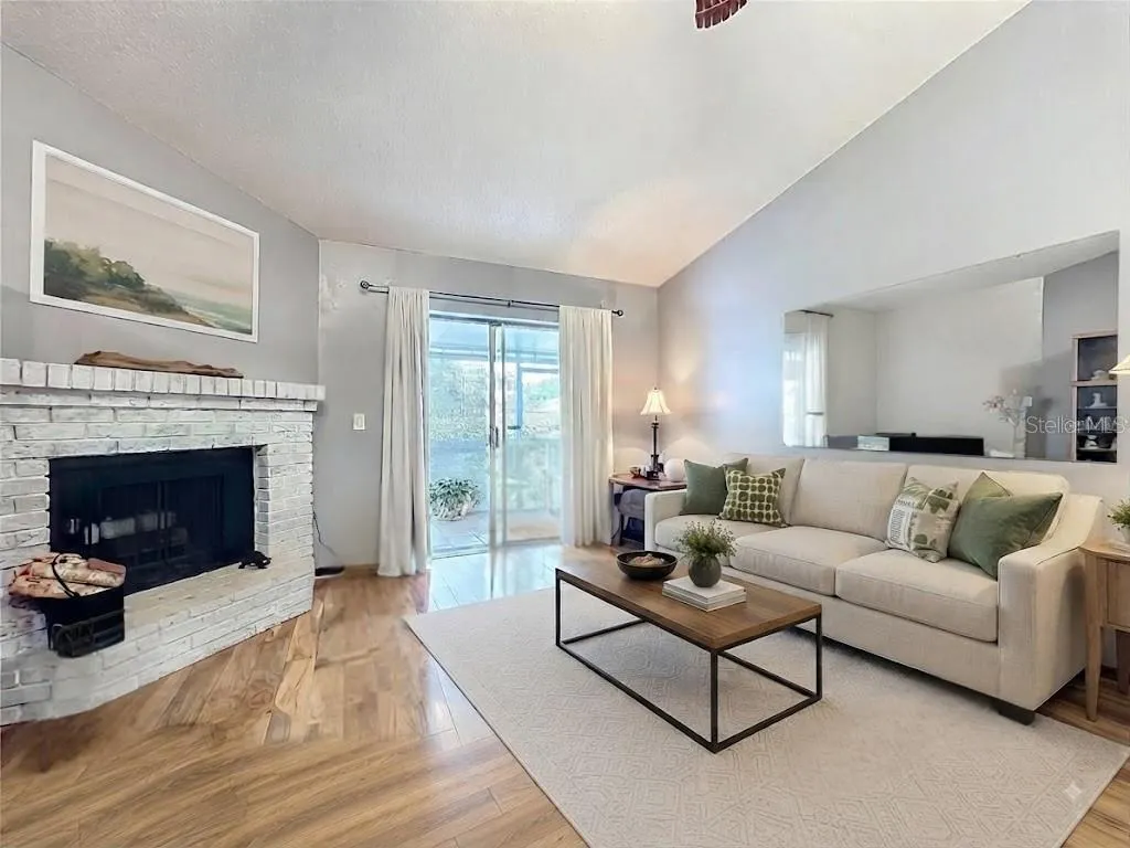 staged with alternative furniture