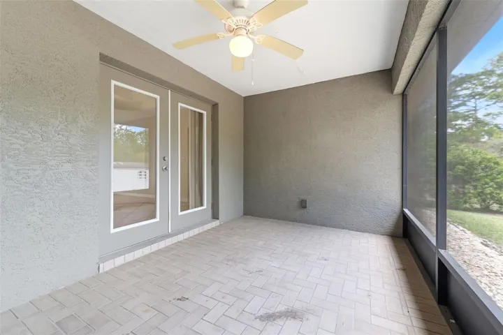 Rear Covered Porch