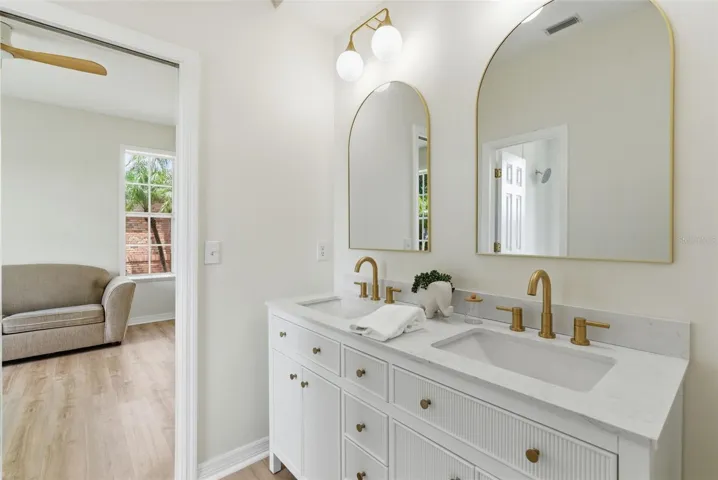 REMODELED GUEST BATH
