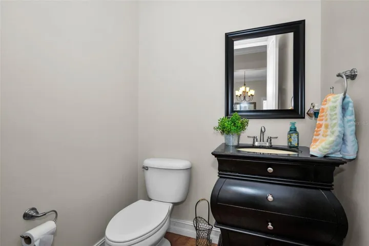 DOWNSTAIRS POWDER ROOM
