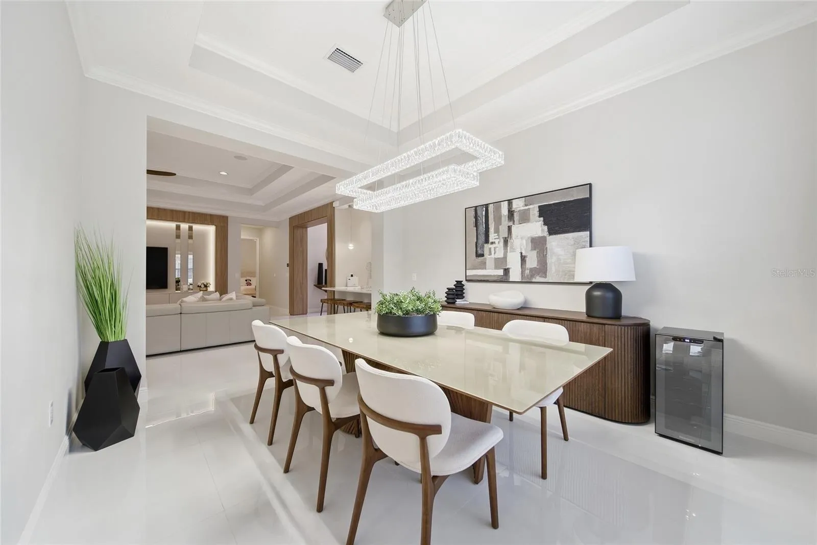 Formal Dining open to Kitchen