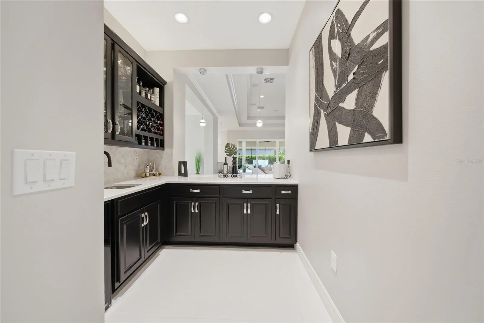 Custom Upgraded Wet Bar