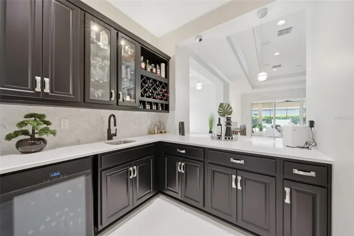 Custom Upgraded Wet Bar