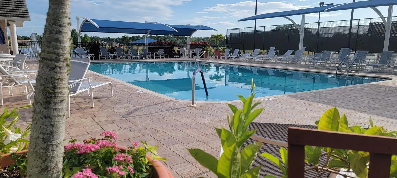 Clubhouse pool and spa