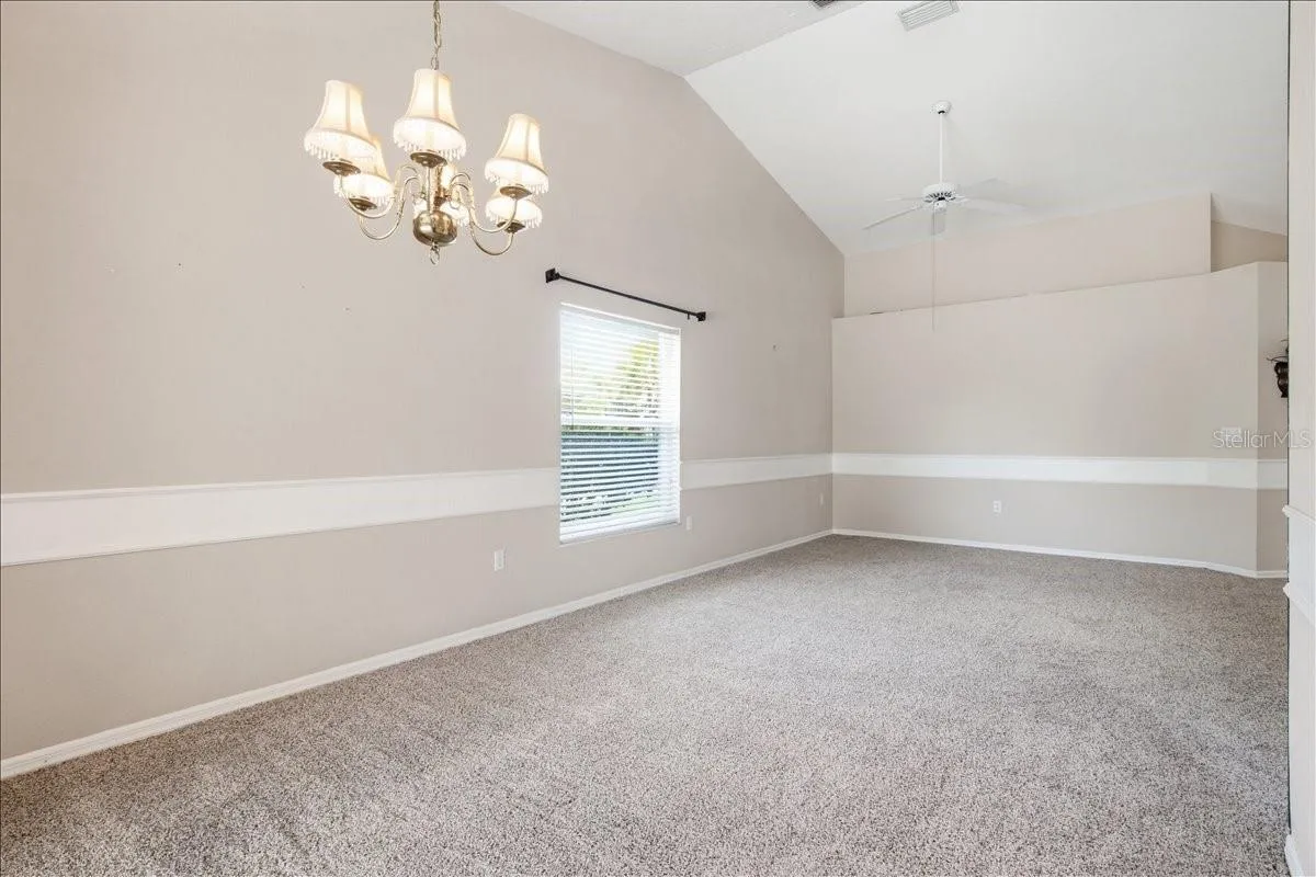 Soaring ceilings and lots of natural light