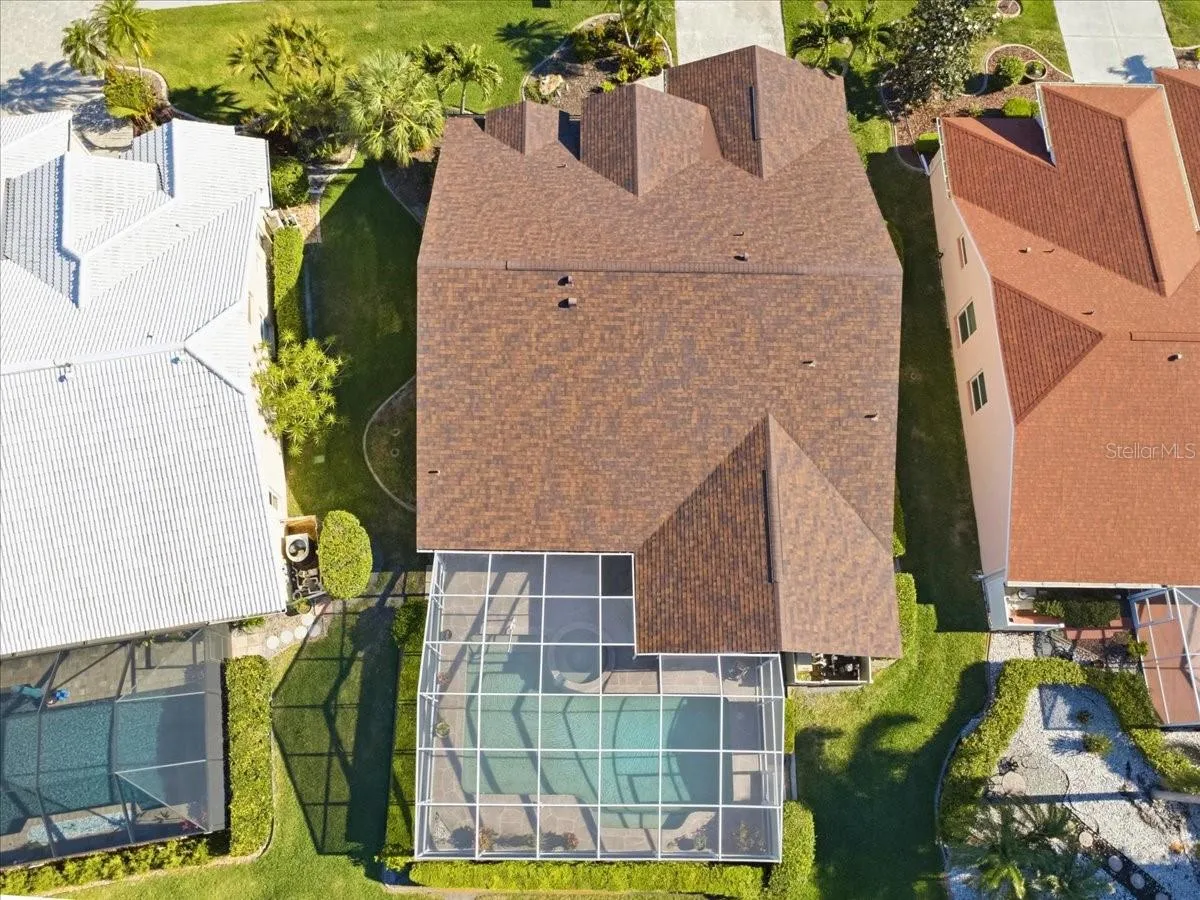 Overhead view