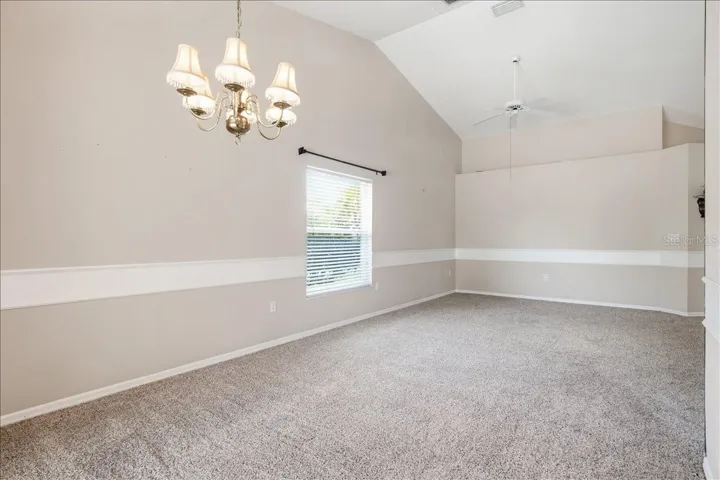 Soaring ceilings and lots of natural light