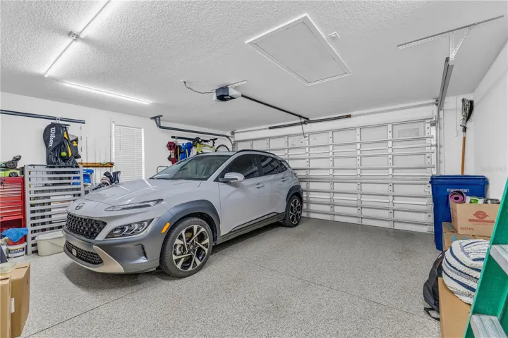 New Epoxy Garage Floor and LED lighting!
