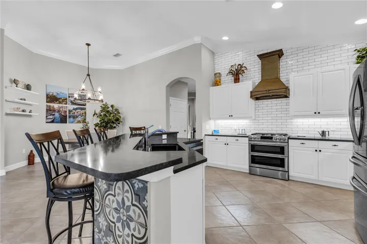 A kitchen design by one with a culinary arts degree!