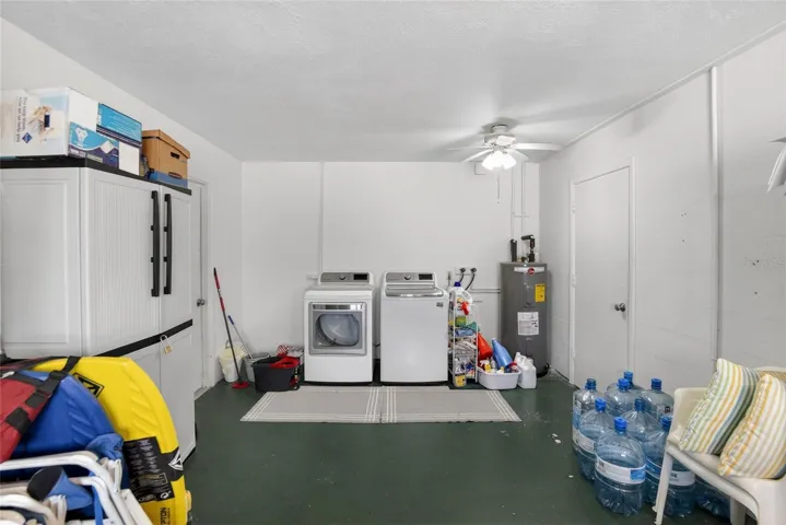 Laundry Room with plenty of storage room
