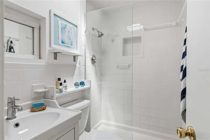 Shared hall bath