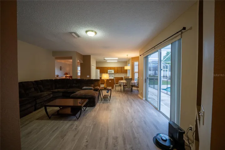 living room from laundry room