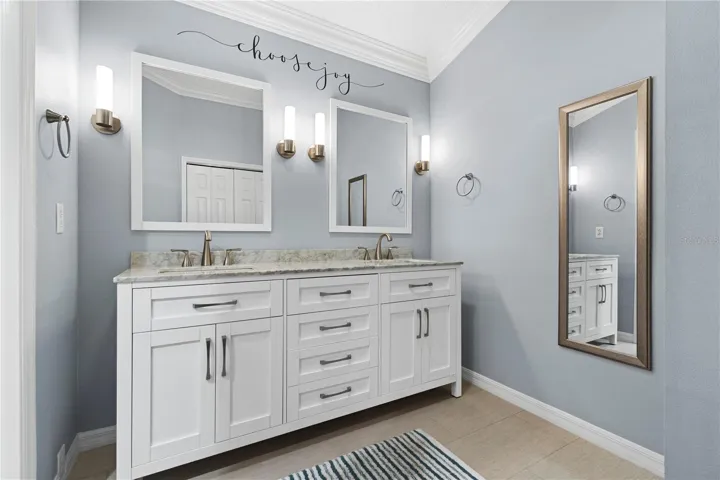 Dual Sink Vanity