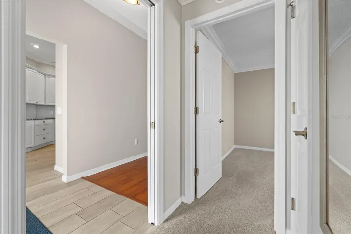 Hallway to Rooms near Entrance