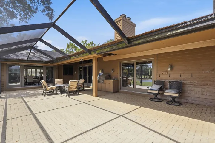 Screen enclosed lanai