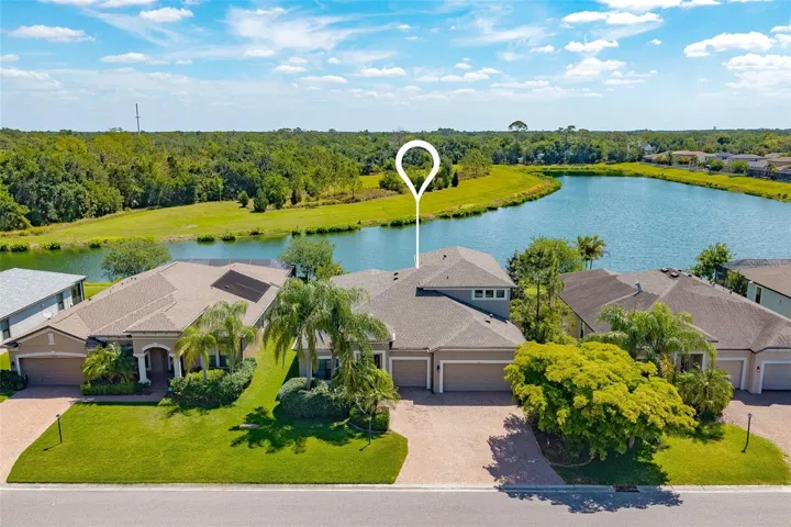 Aerial Front of the home