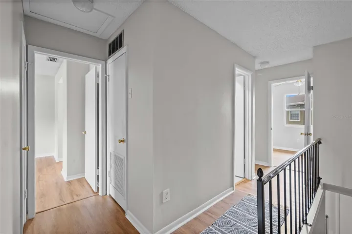 Upstairs hallway.