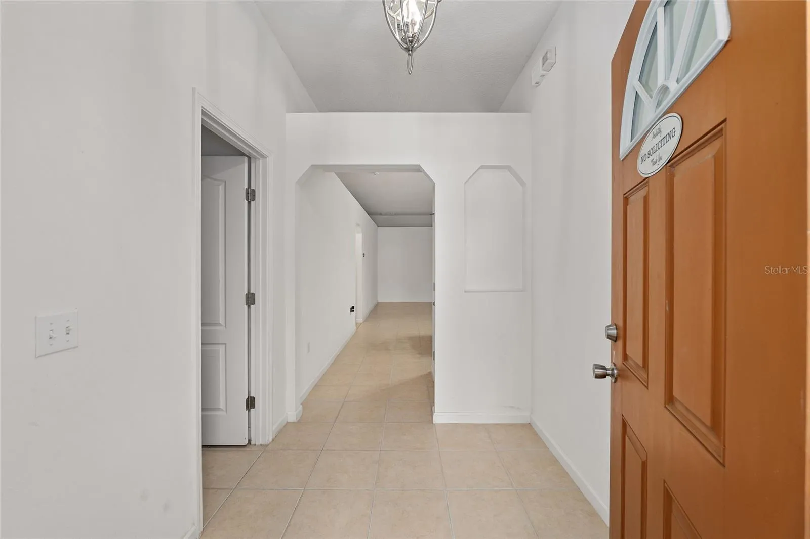 Spacious foyer