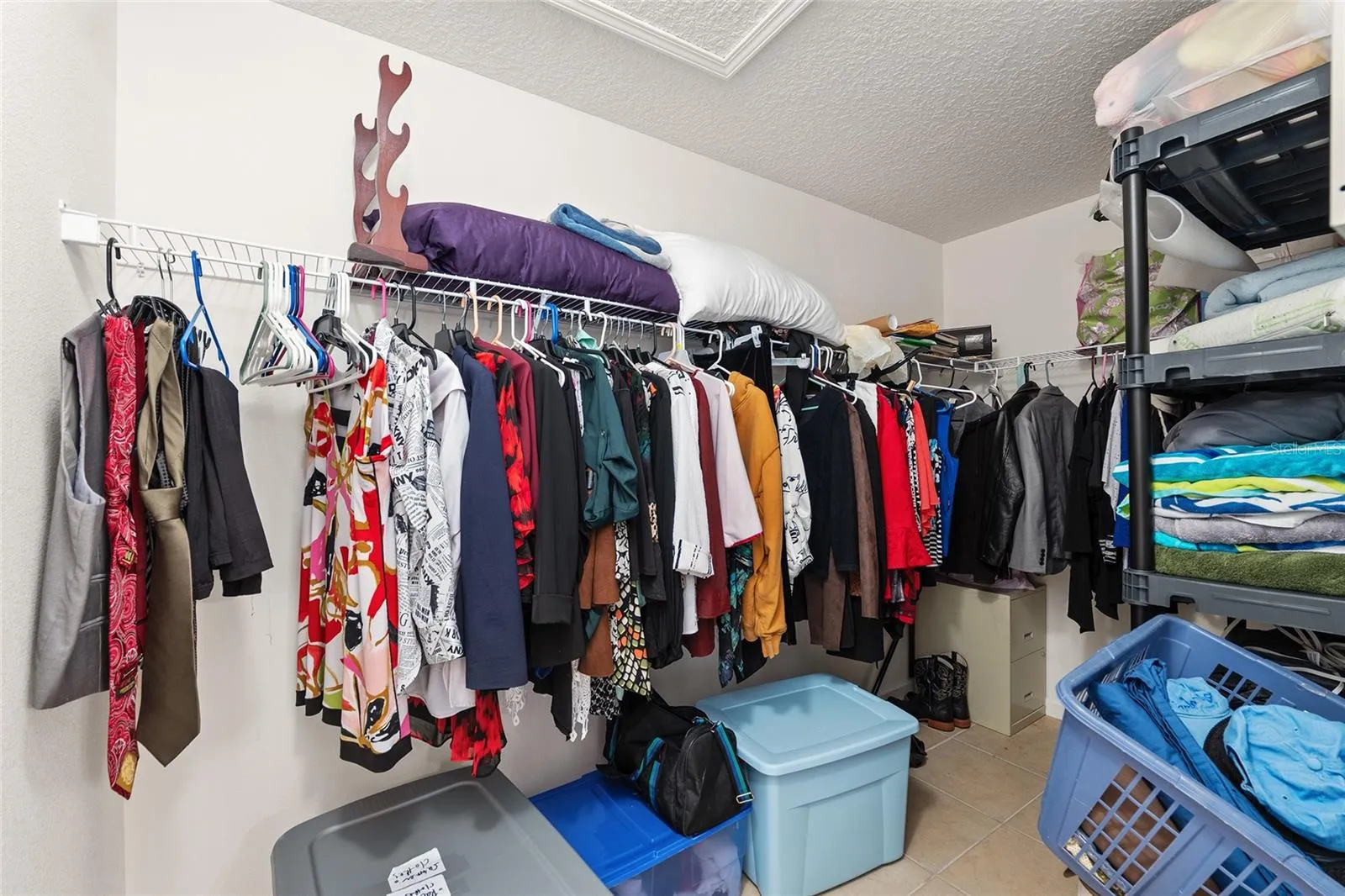 Large walk in closet