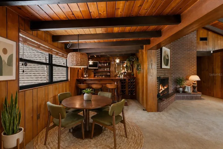 dinette & bar area *staged*