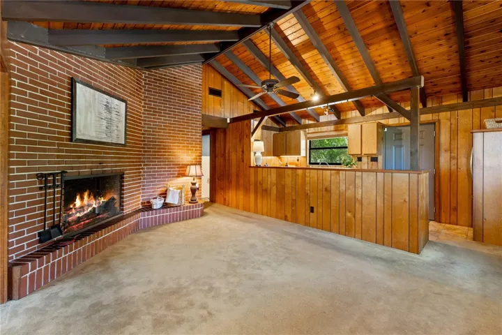 living room / kitchen