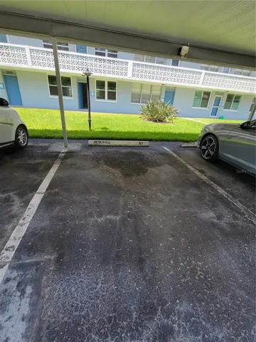 Assigned carport 41 directly below unit