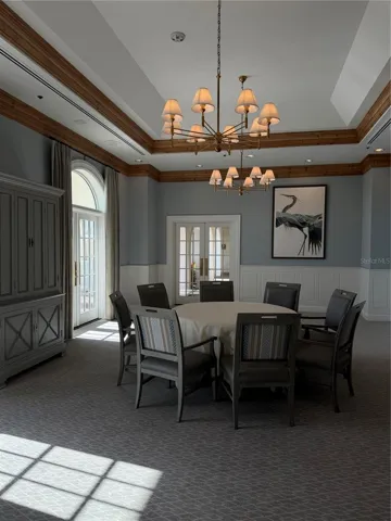 Exquisitely Appointed Rooms in the Clubhouse of the Oaks CC