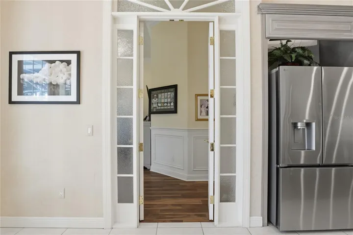 Bonus room entrance from Kitchen