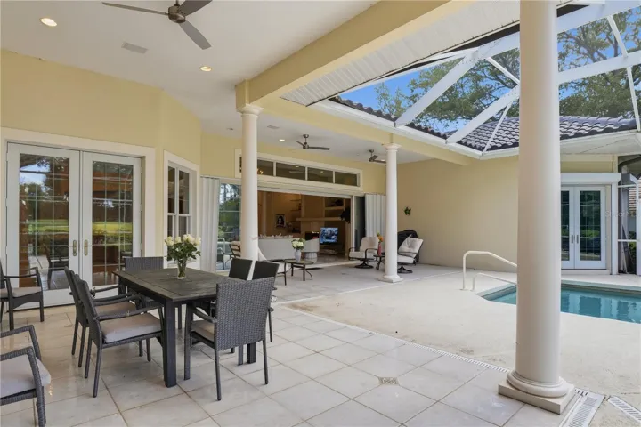 Large Pool Deck (this portion under cover)