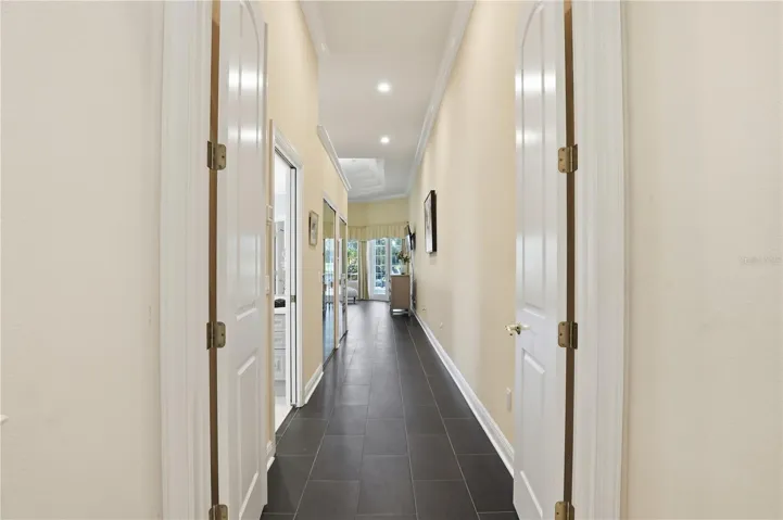 Hallway to master Very Private