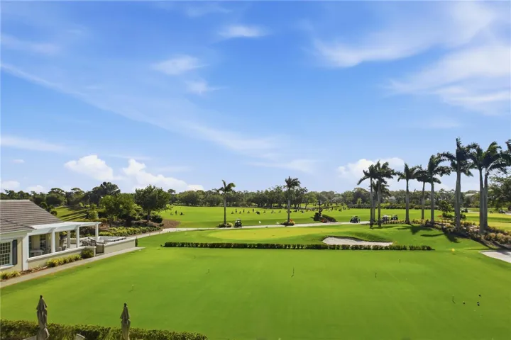 Practice area for the Country Club