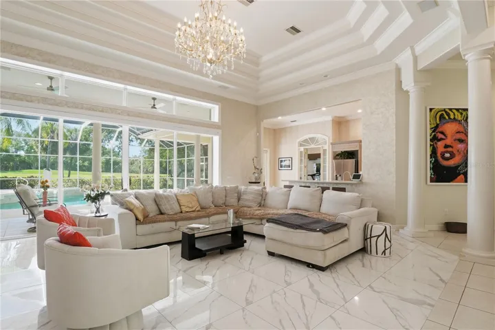 Large Open Floor Plan Living room